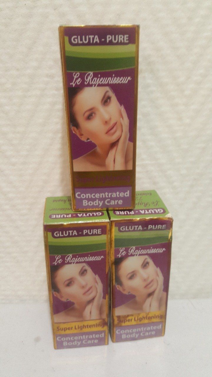 Concentré Gluta Fort Bleu - Soin éclaircissant & Hydratant Pour Le Corps - 100 Ml