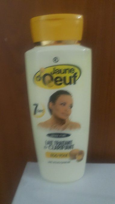 Lait jaune d oeuf  eclaircissant anti tâche pour le corps