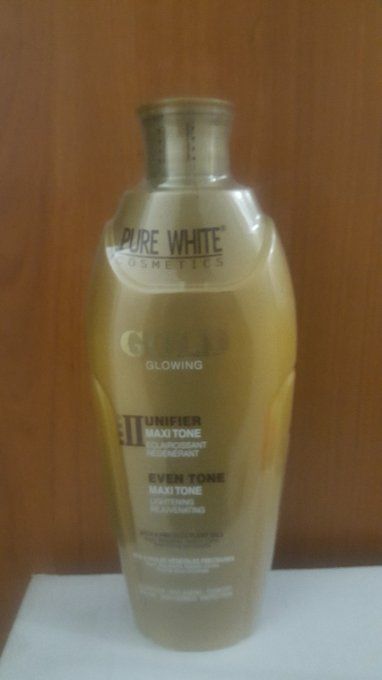 Lait de beauté eclaircissant et tonifiant pure white