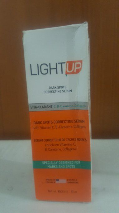 LIGHT UP sérum eclaircissant anti tâche