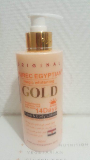 Lait GOLD égyptien magic eclaircissant anti tâches