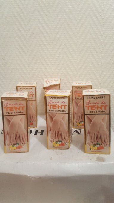 SECRET DE TEINT sérum eclaircissant  anti tâches pour pieds et mains.