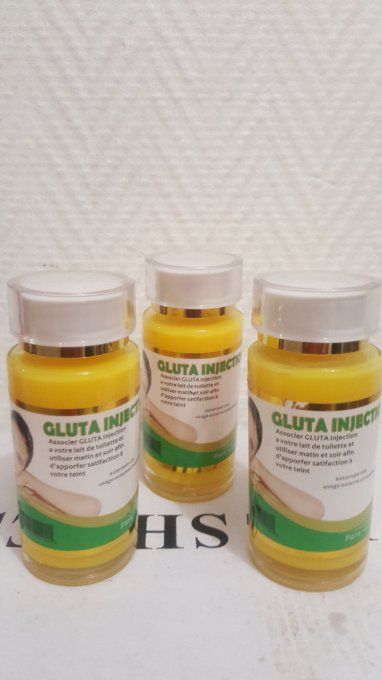 GLUTA INJECTION  double concentré anti tâche  super eclaircissant.  