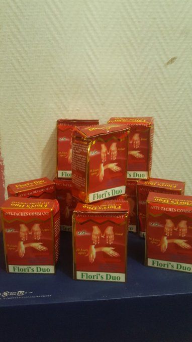 FLORI,S DUO sérum peeling anti tâches rebelles pour pieds et mains.