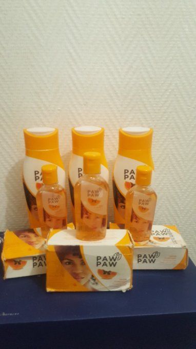 PAW PAW gamme de lait super eclaircissant  anti tâches.  