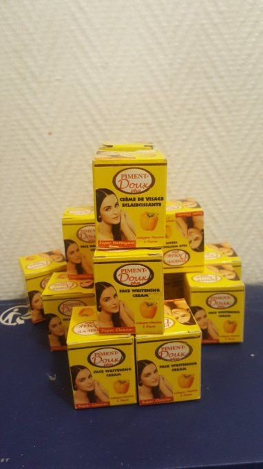 piment doux  crème du visage anti tâches  