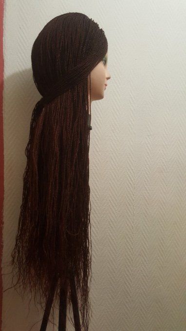Perruque tresse longue 36 pouces 