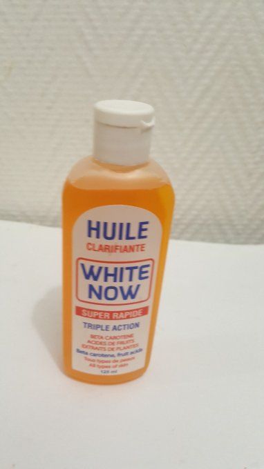 Huile clarifiante white now