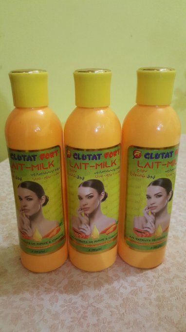 Gluta fort lait de beauté super eclaircissant anti tâche. 