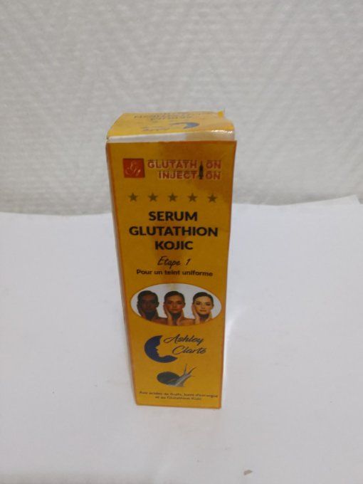 GLUTAthion injection sérum glutathione Kojic 