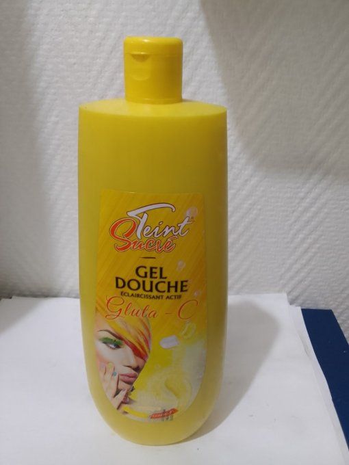 Teint sucré gel douche eclaircissant actic au GLUTA C 