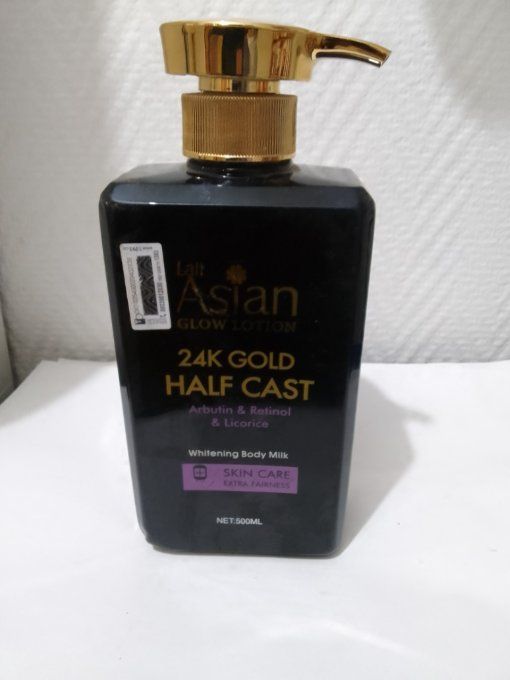 LAIT ASIAN 24 K GOLD SUPER ECLAIRCISSANT  à L' ArBURTIN &Retinol & Licorice