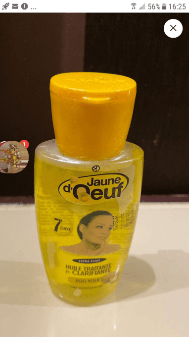 JAUNE D OEUF huile eclaircissante anti tâches